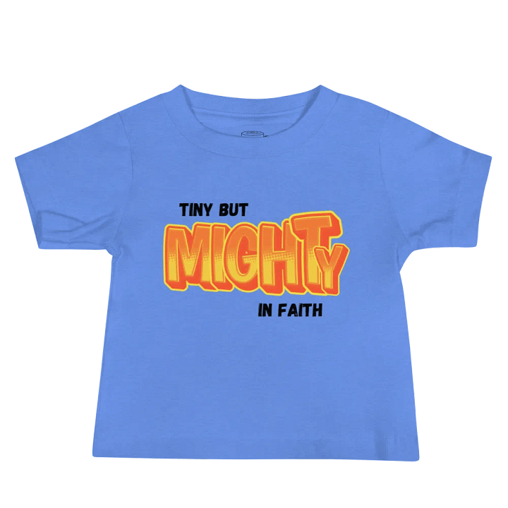 Tiny but Mighty in Faith | Toddler Tee product image (2)