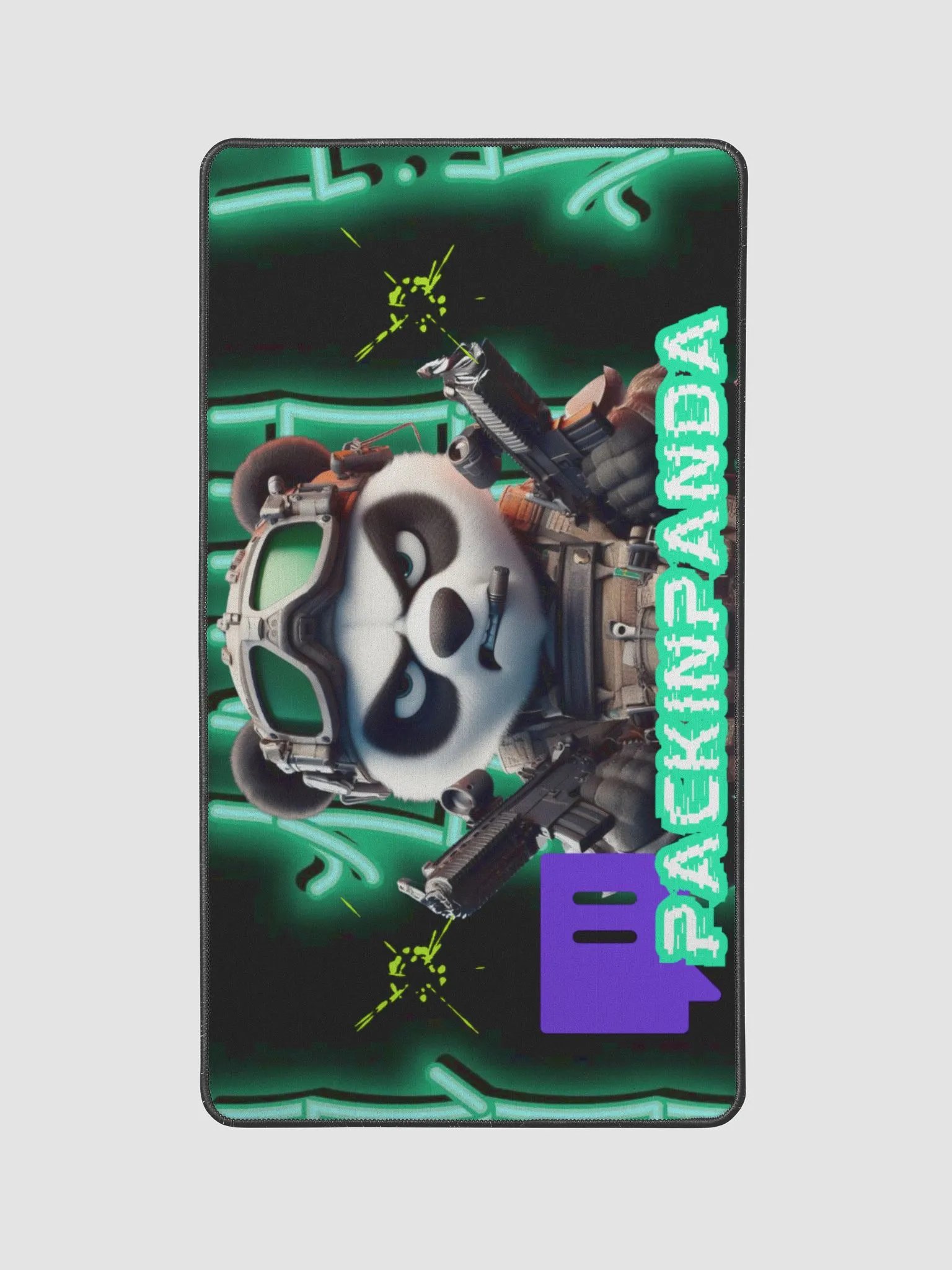 Panda Desk Mat! (medium) product image (2)