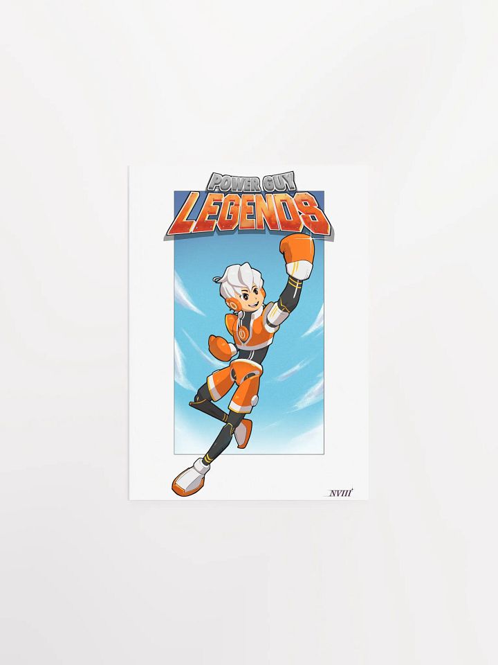Power Guy Legends Matte Poster Print product image (1)