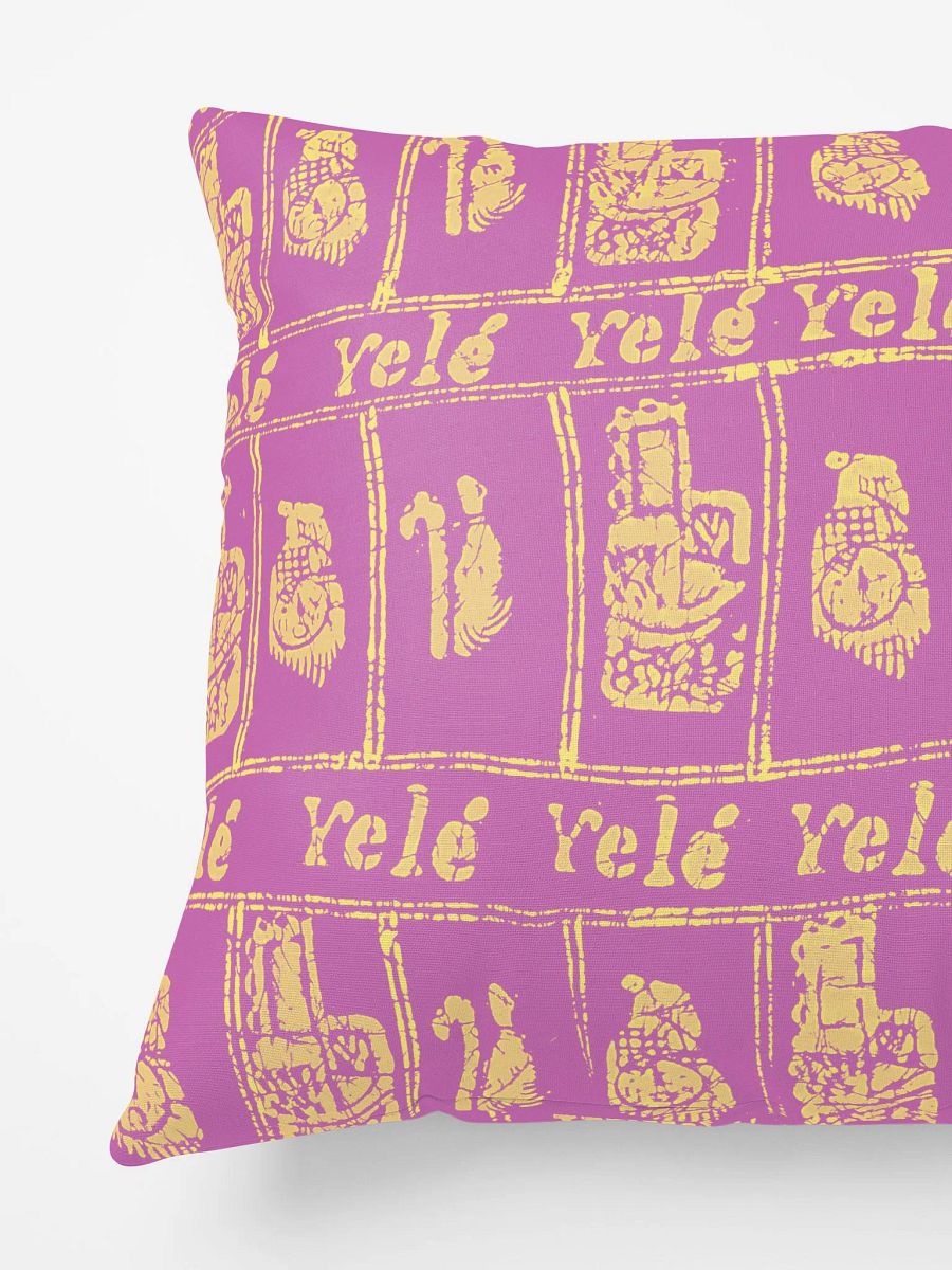 Yelé Luxe Throw Pillow - Royalty Print product image (5)