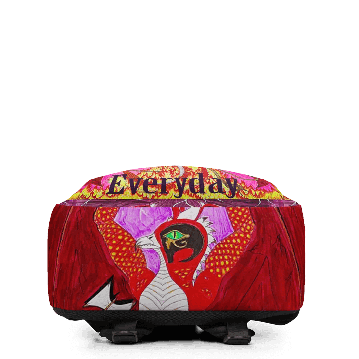 Fire Phoenix Dragon All-Over Backpack product image (2)