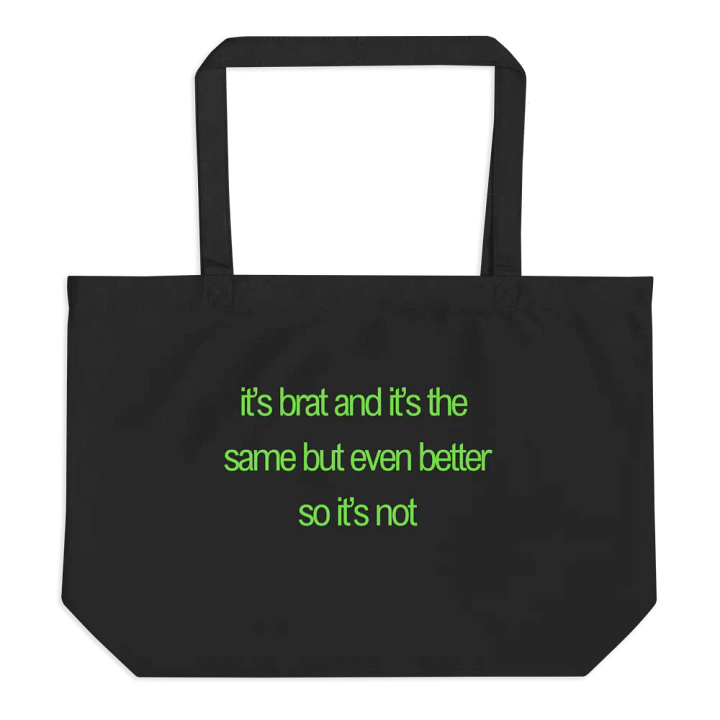even better bratstyle organic cotton tote product image (1)