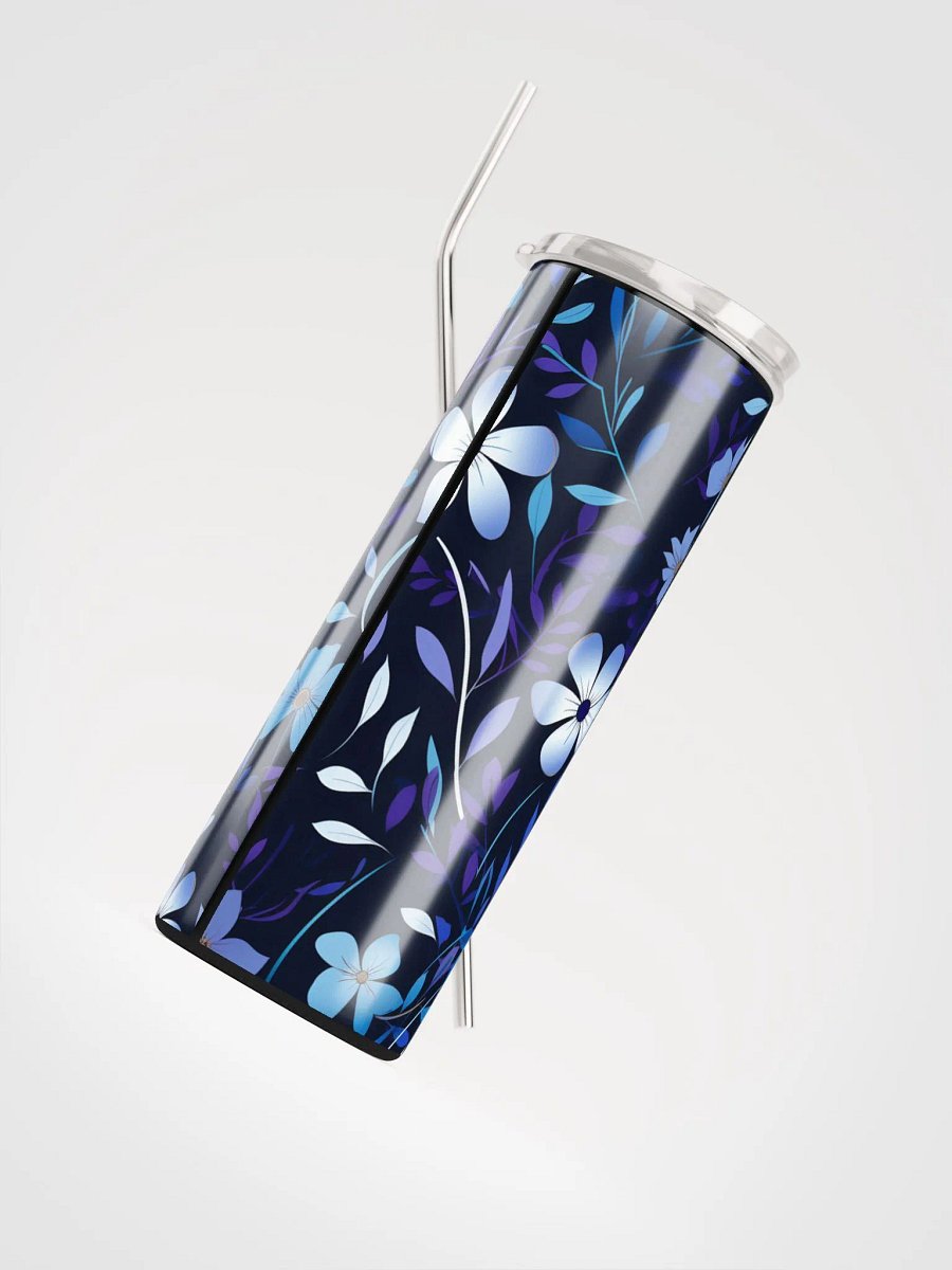 Midnight Pastel Floral 20oz Insulated Stainless Steel Tumbler | Durable & Stylish product image (4)