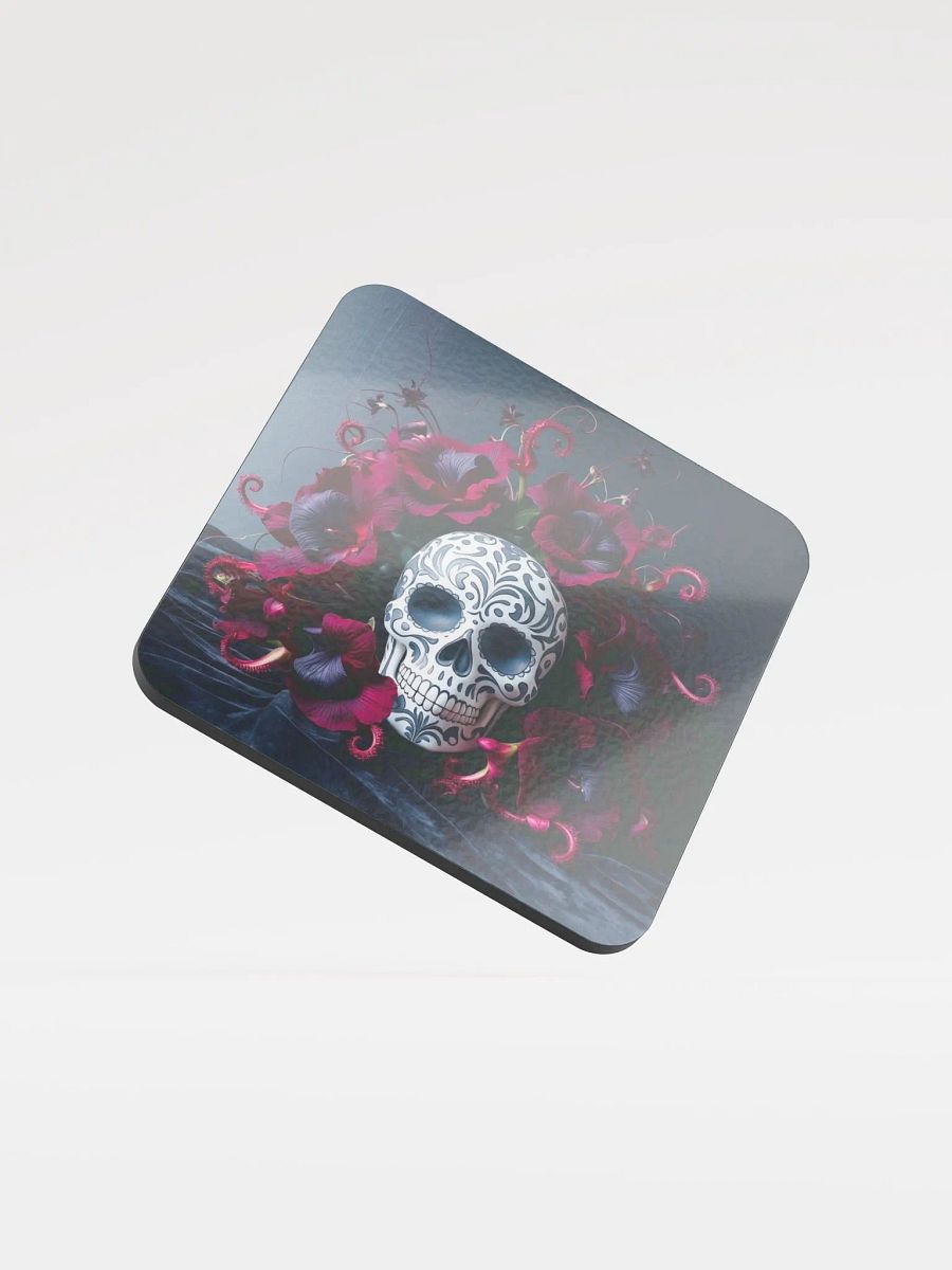 Skull Blooms Coaster product image (1)