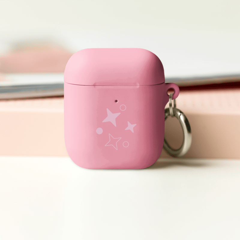 Pink Starry Night AirPods Case product image (3)