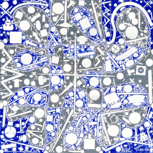 Cartoon Crankshaft (2011) on canvas (36" x 36") product image (1)