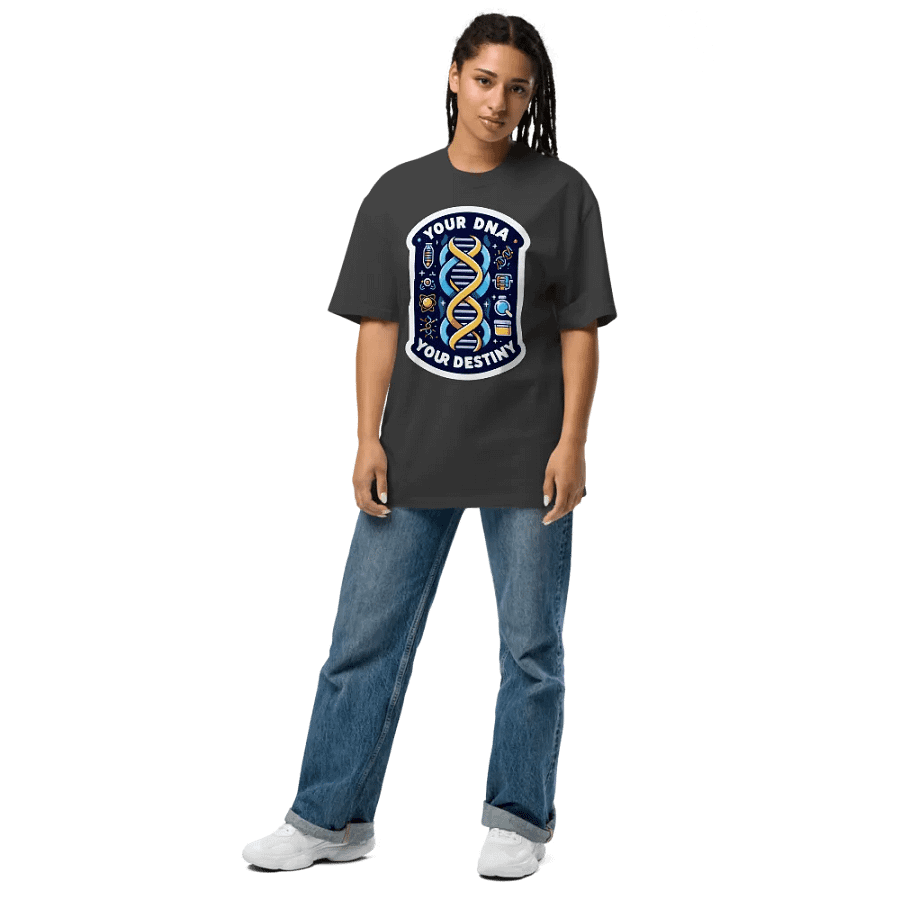 DNA Destiny Graphic Oversized Tee product image (9)