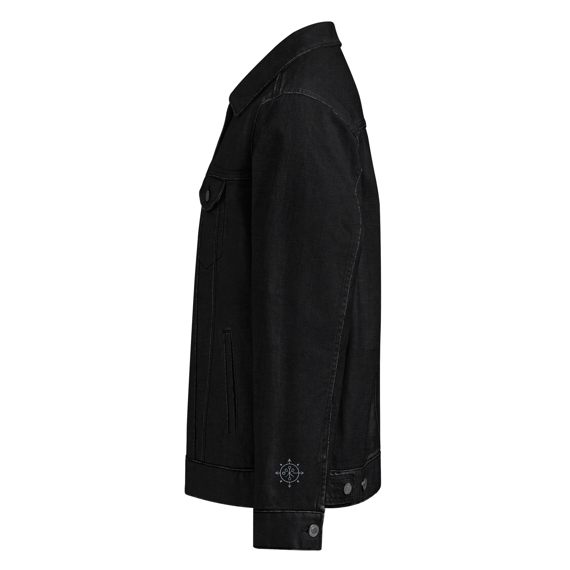 Symmetric Compass Denim Jacket product image (1)