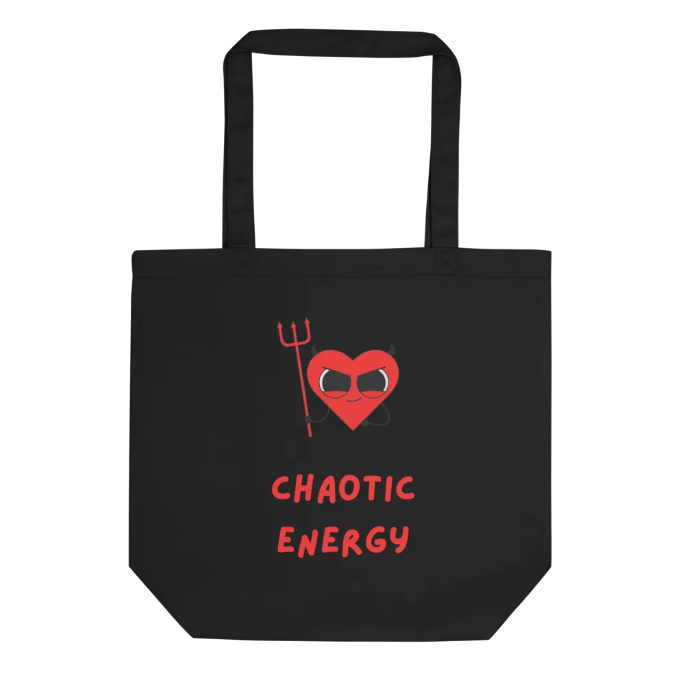 Positive Vibes|Choatic Energy Tote Bag product image (1)