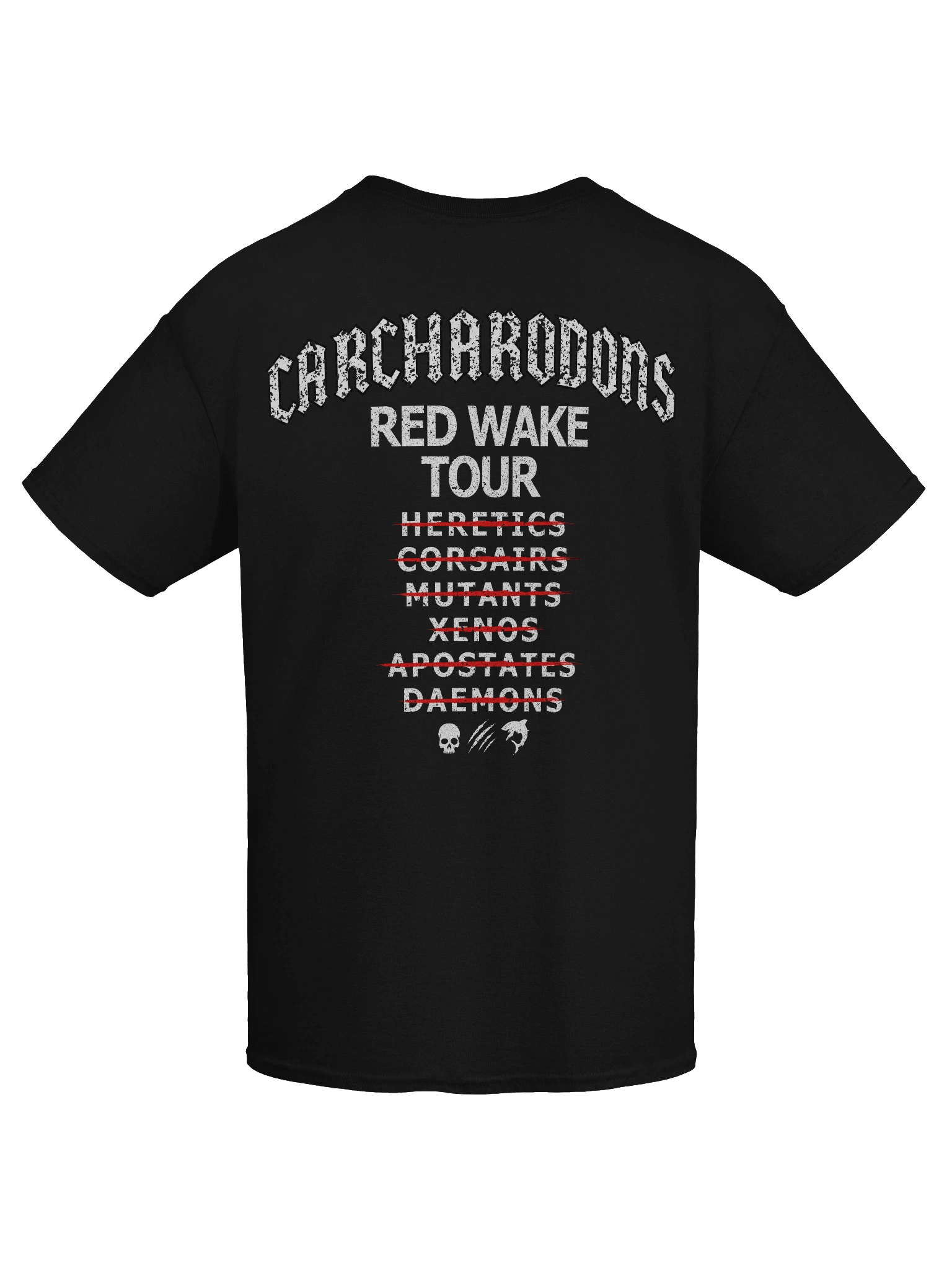 RED WAKE TOUR DELUXE T-SHIRT product image (4)