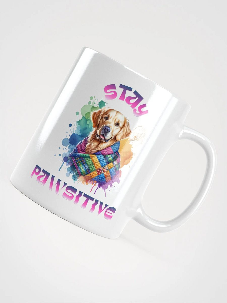 Pawsitive Vibes Mug Golden Retriever product image (11)