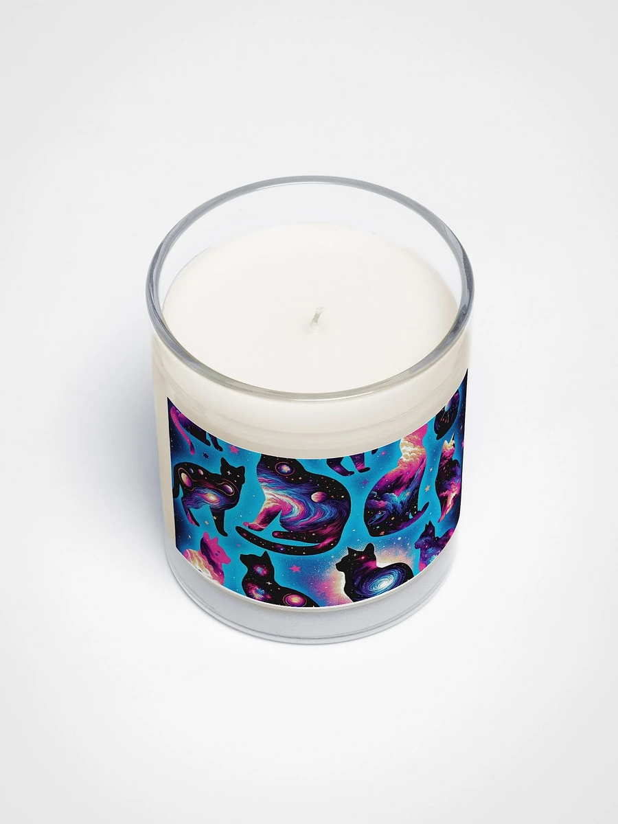 Soy Wax Candle In A Clear Glass Jar product image (3)