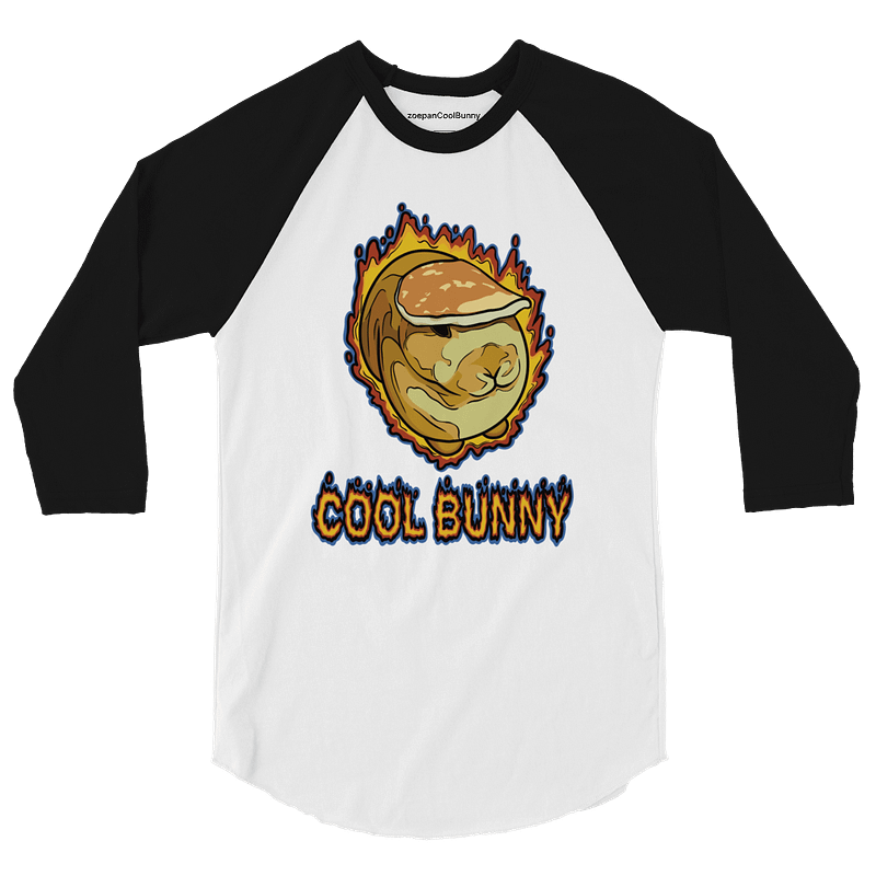 cool bunny raglan
