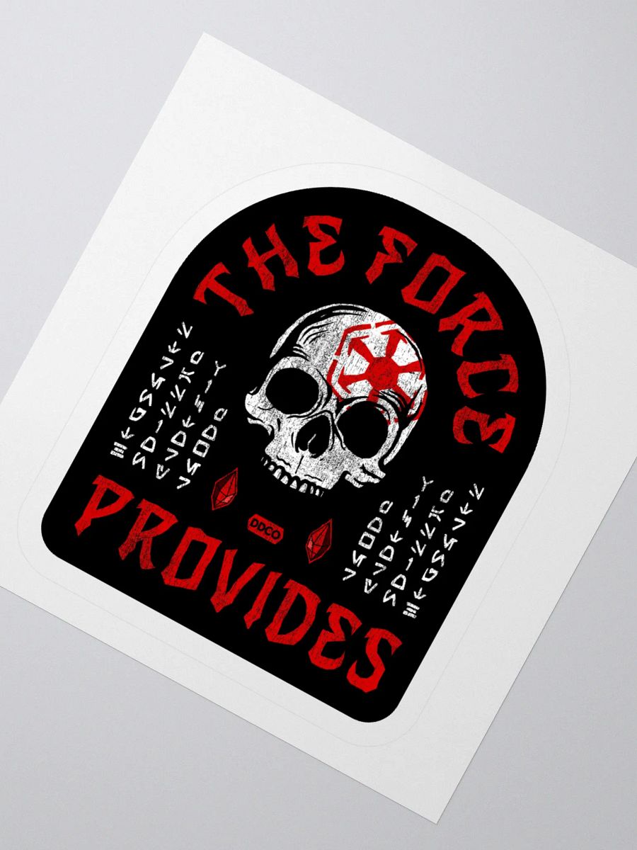 The Force Provides - Passion - Sticker product image (2)