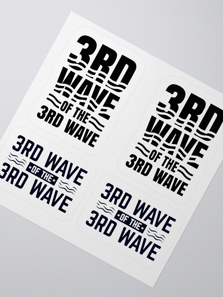 3rd Wave Of The 3rd Wave Stickers (#2) product image (6)