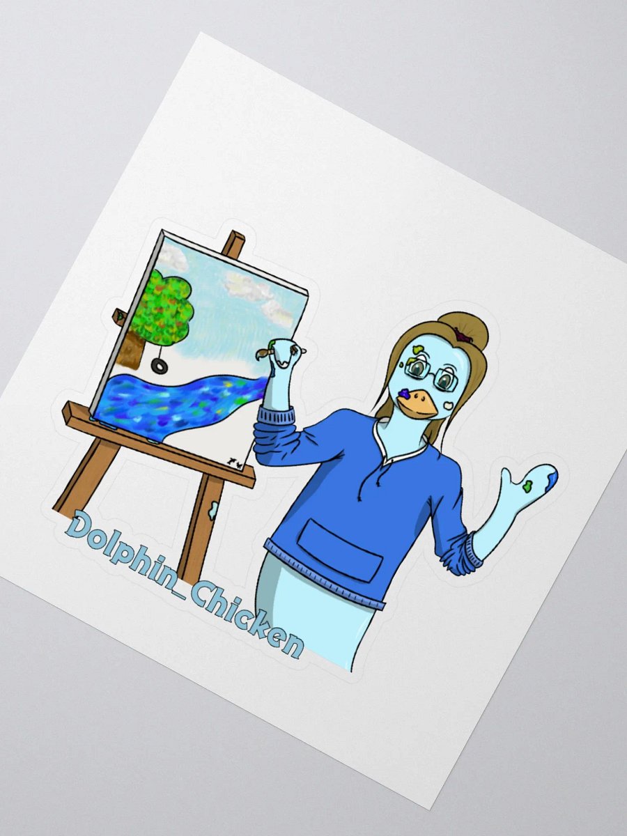 Dolphin's DC Painting Sticker product image (2)