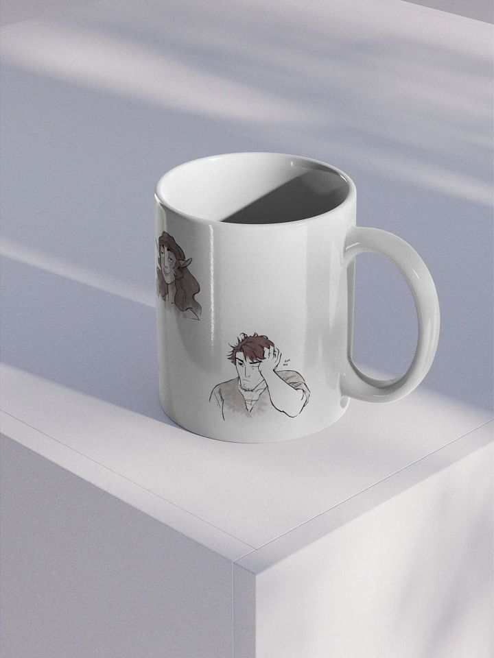Morning Faces Glossy Mug product image (2)
