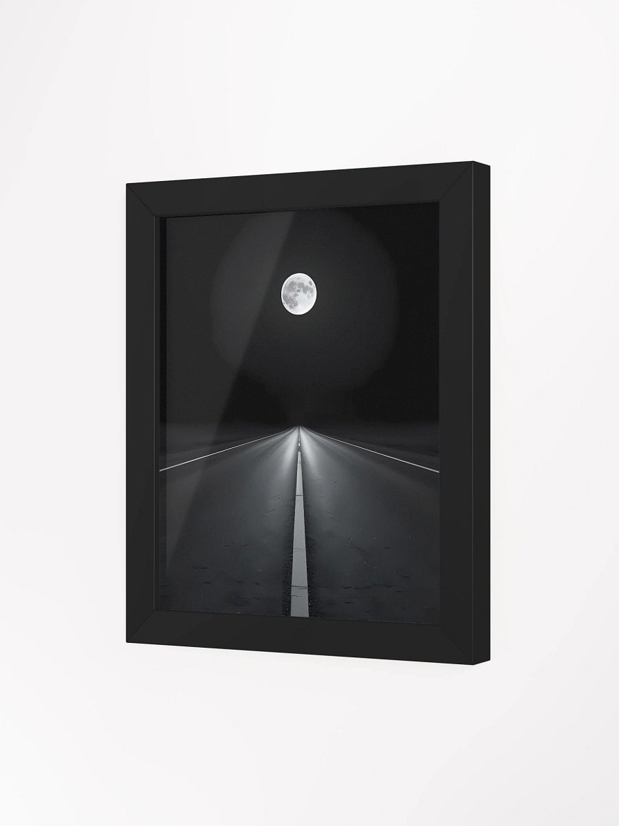 Moonlit Road Framed Poster product image (4)