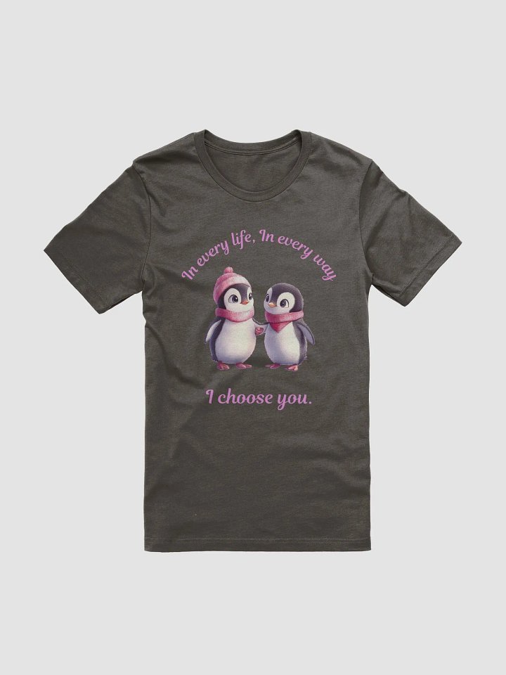 Cute Penguin Couple Love Shirt product image (7)