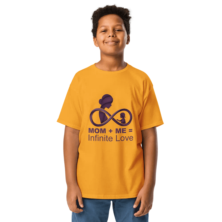 Mom + Me = Infinite Love | Mother's Day T-Shirt for Moms & Kids product image (5)