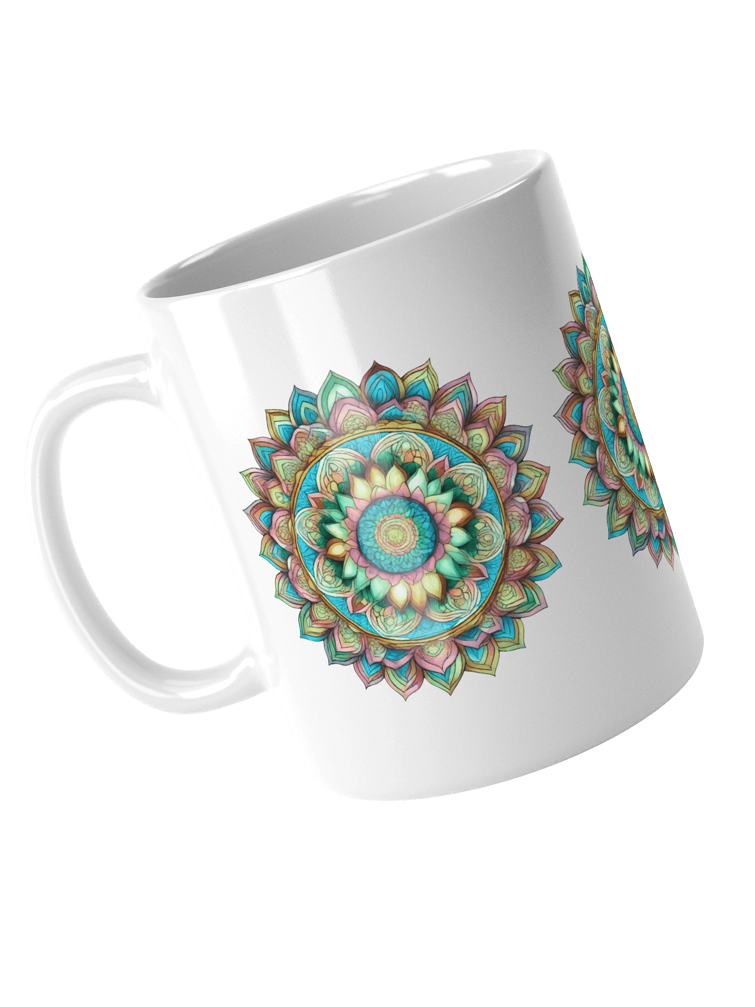 Autumn Bloom Mandala - Mug product image (5)