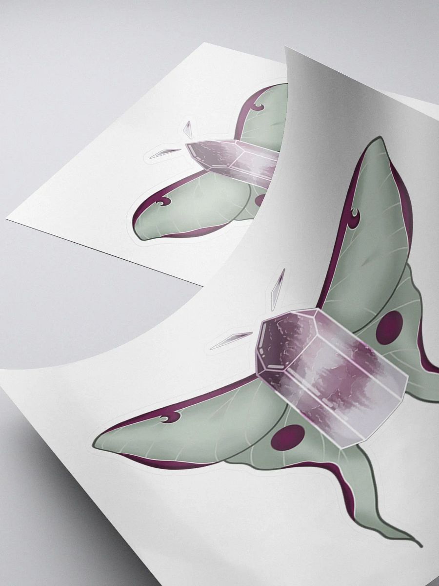 Crystal Moth Sticker product image (4)