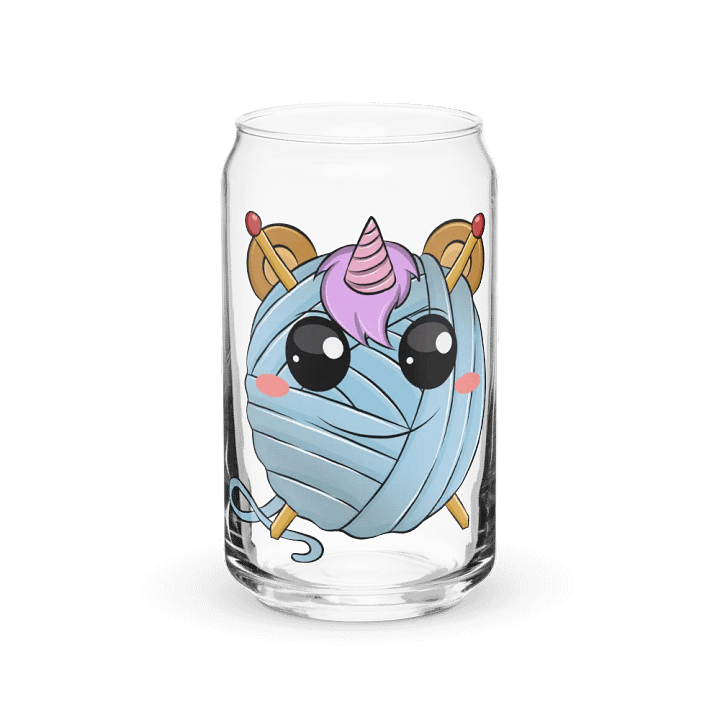 Emote-GlücksPony-Glas-16oz product image (2)
