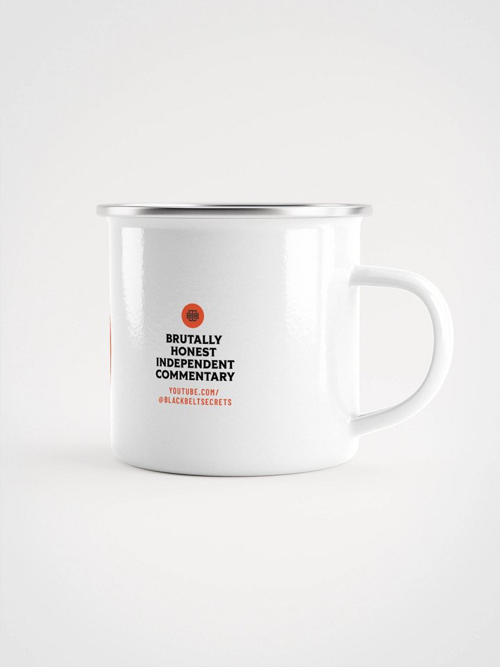 BBS White Enamel 12oz Mug product image (1)