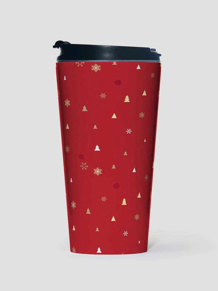 Festive Holiday Stainless Steel Travel Mug product image (1)
