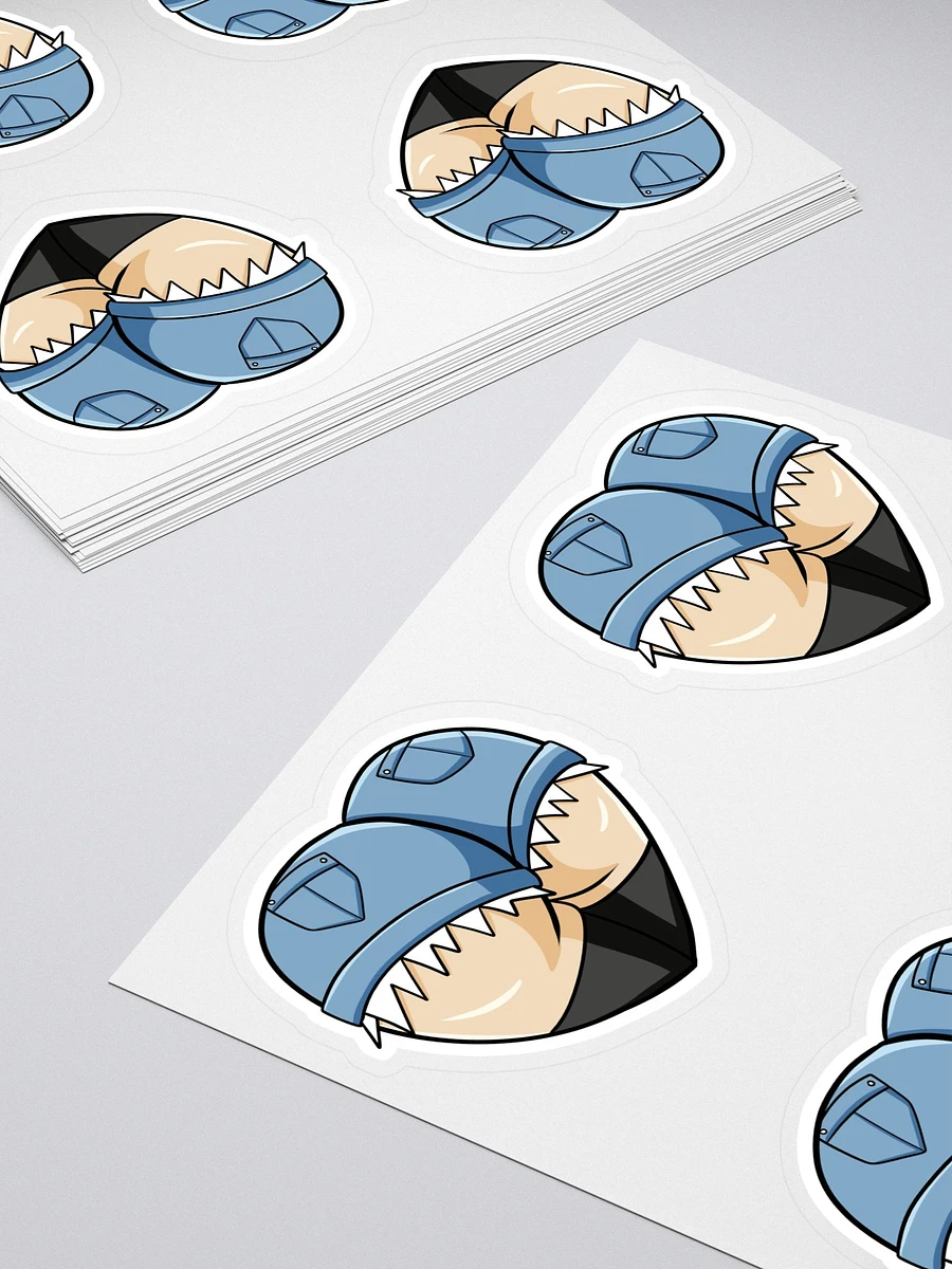 Lady Heart Butt Sticker Sheet product image (4)