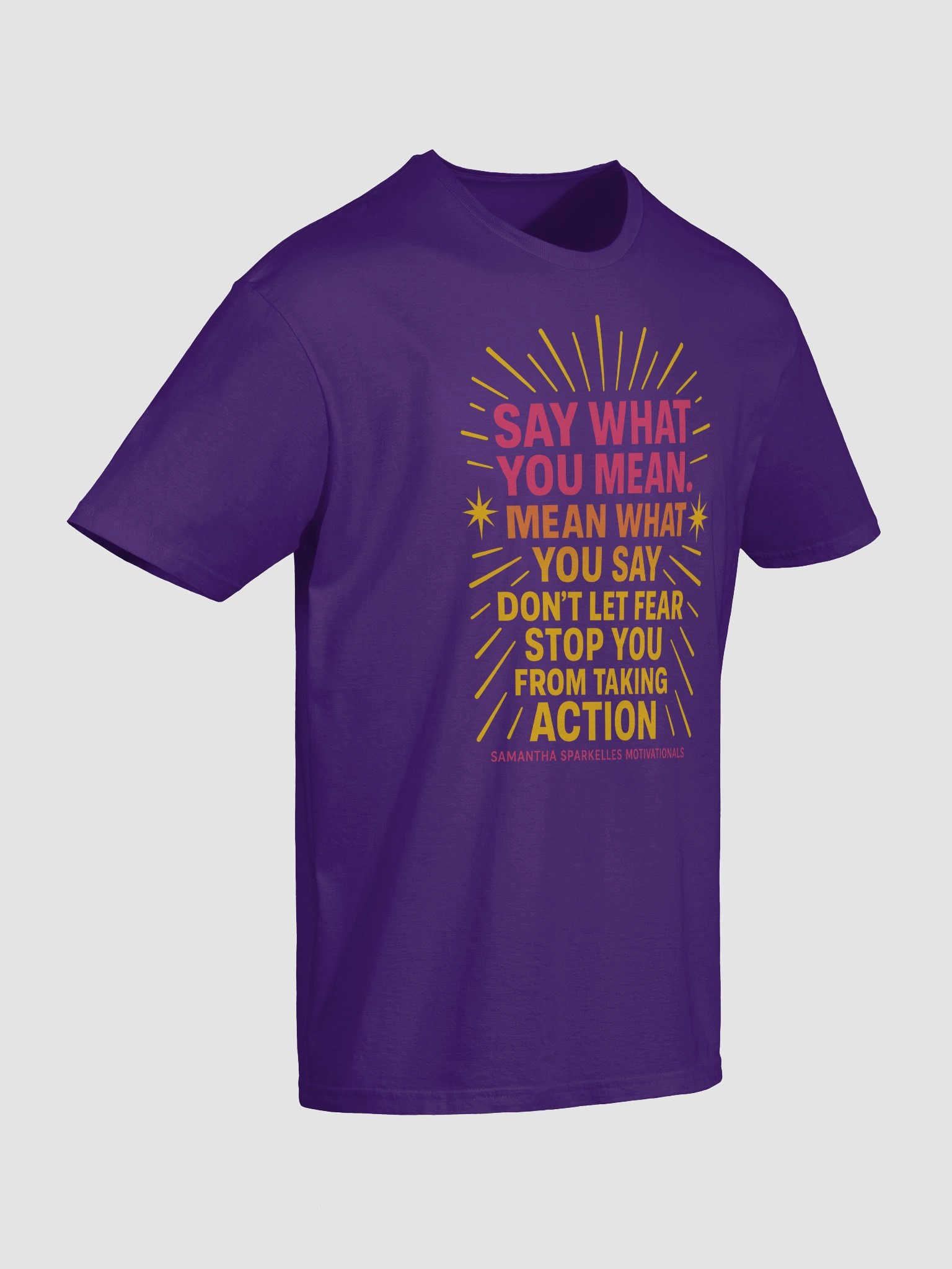 Motivational Vibrance Tee – Bold Graphic T-Shirt with Uplifting Message product image (6)