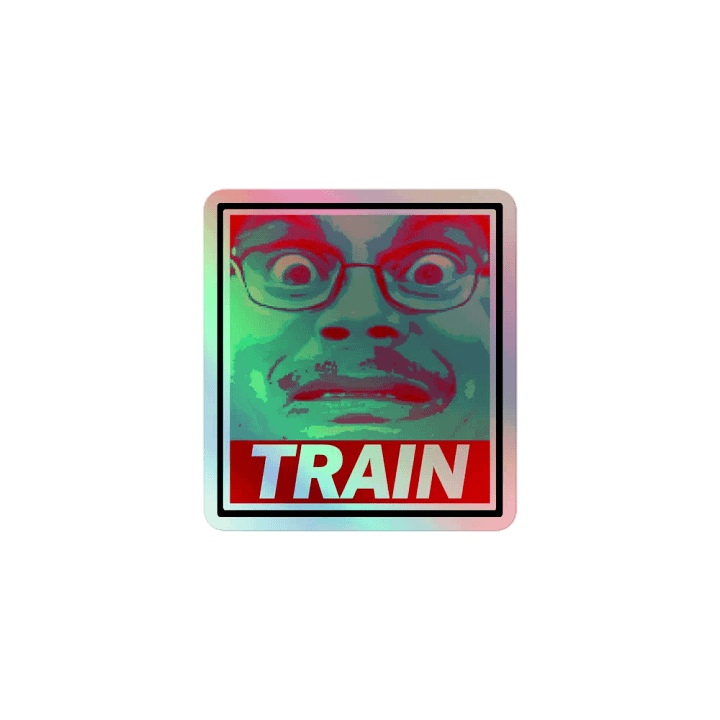Terrance TRAIN Vinyl Holo Sticker product image (1)