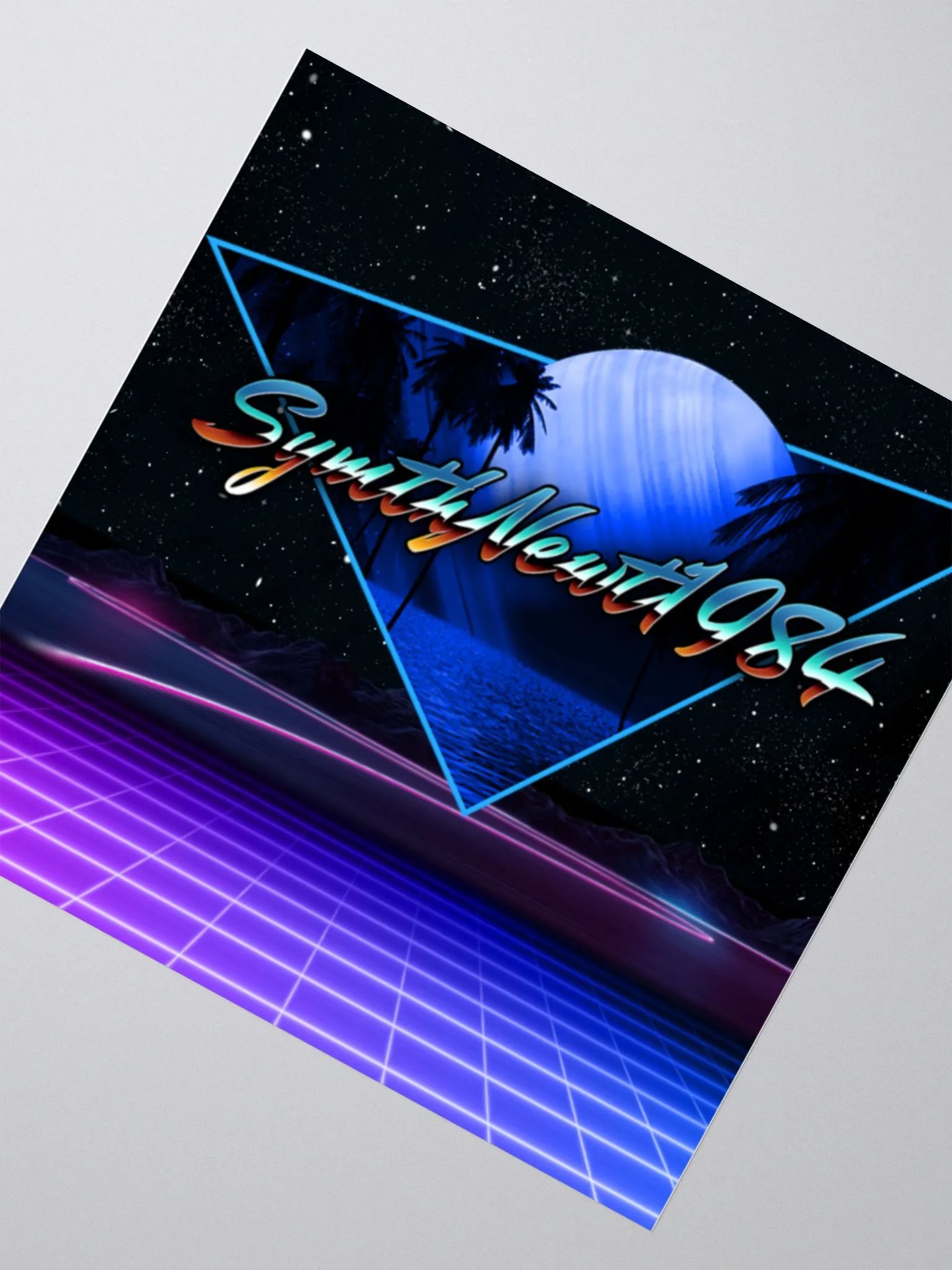 SynthNewt Galaxy Sticker product image (2)