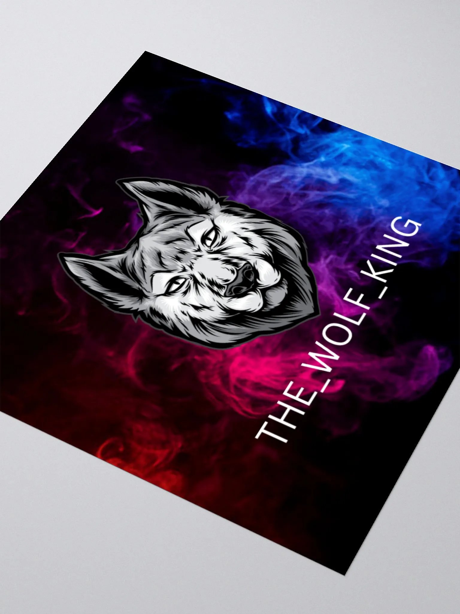 The_Wolf_King Color Sticker product image (3)