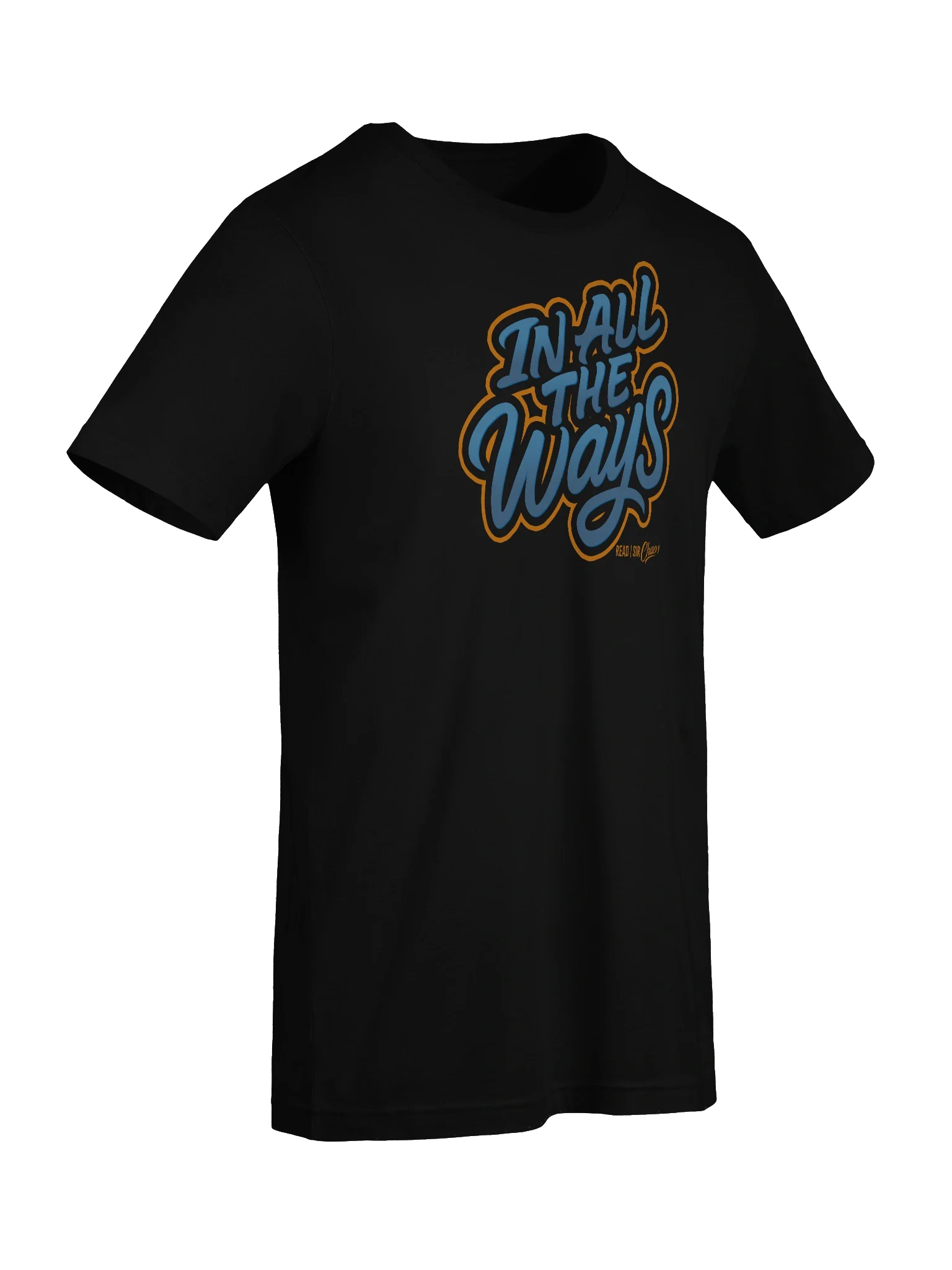 In All the Ways Tshirt (Blues and Orange) product image (9)