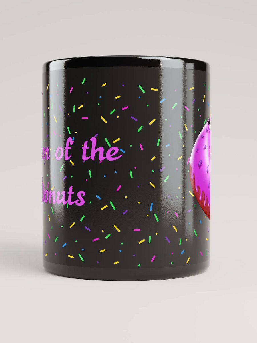 Queen of the Donuts Black Mug product image (5)