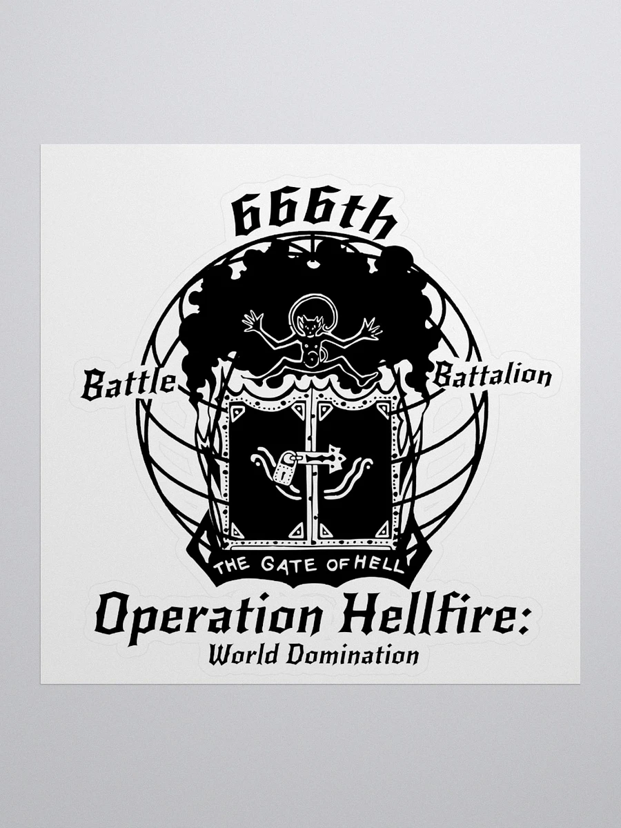 666th Battle Battalion (Sticker) product image (1)