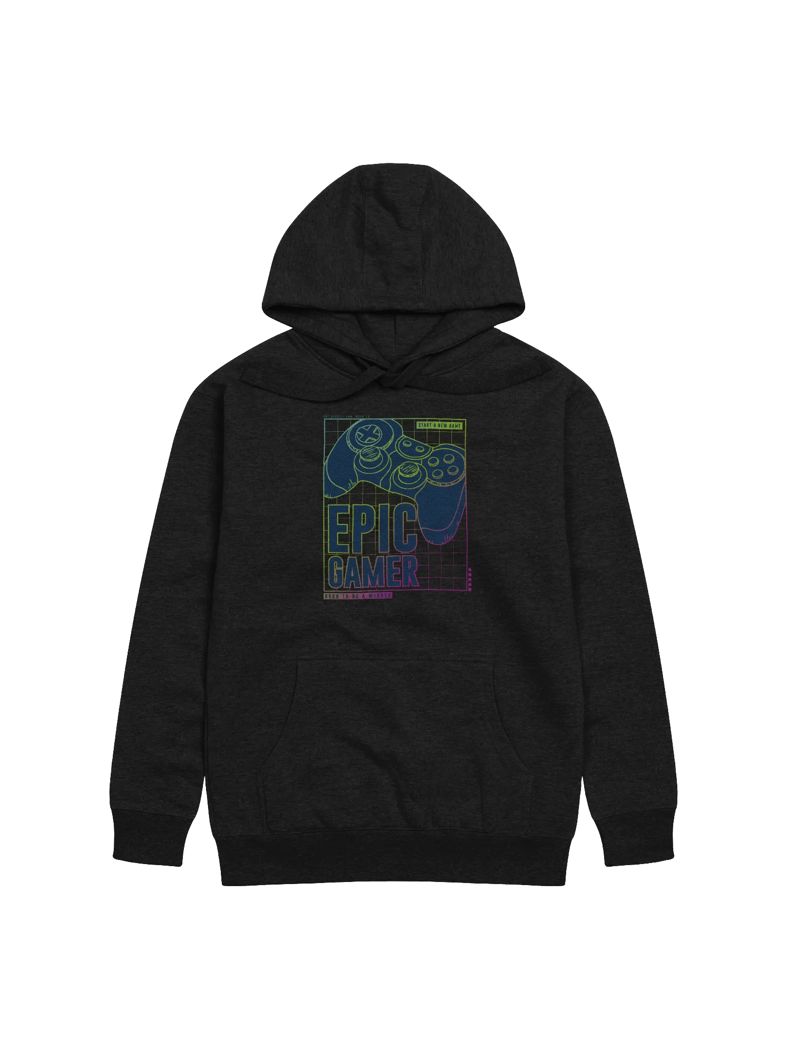 Epic Gamer Front Printed Hoodie product image (1)
