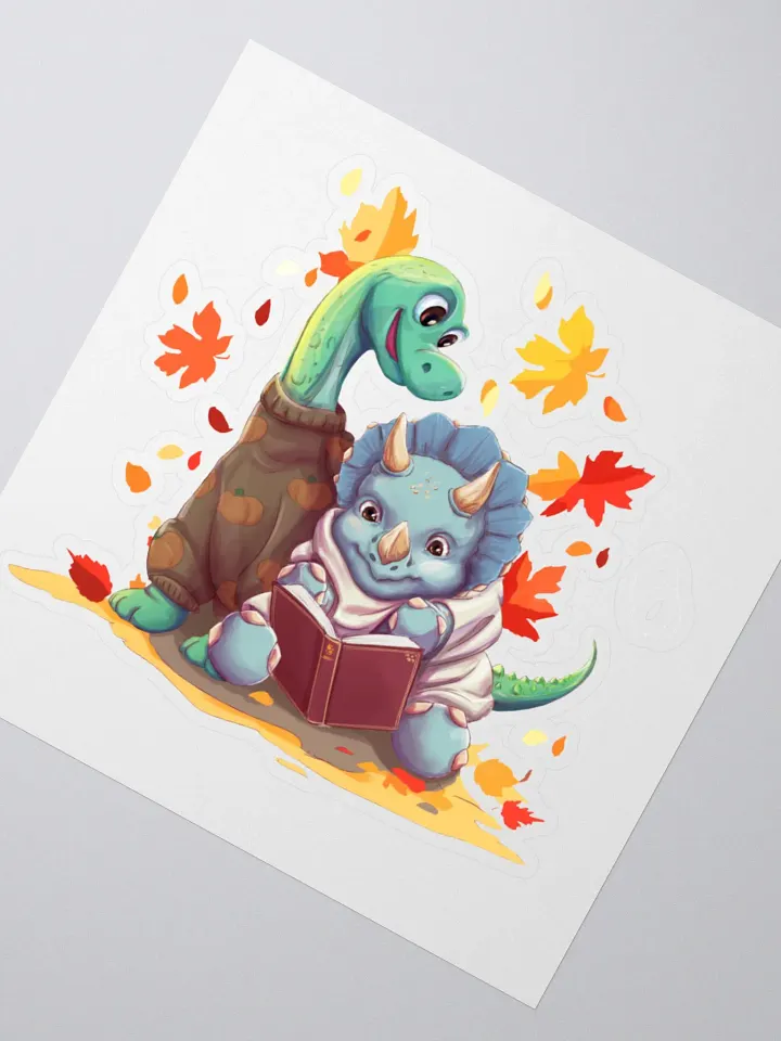 Fall Dino Stickers product image (4)