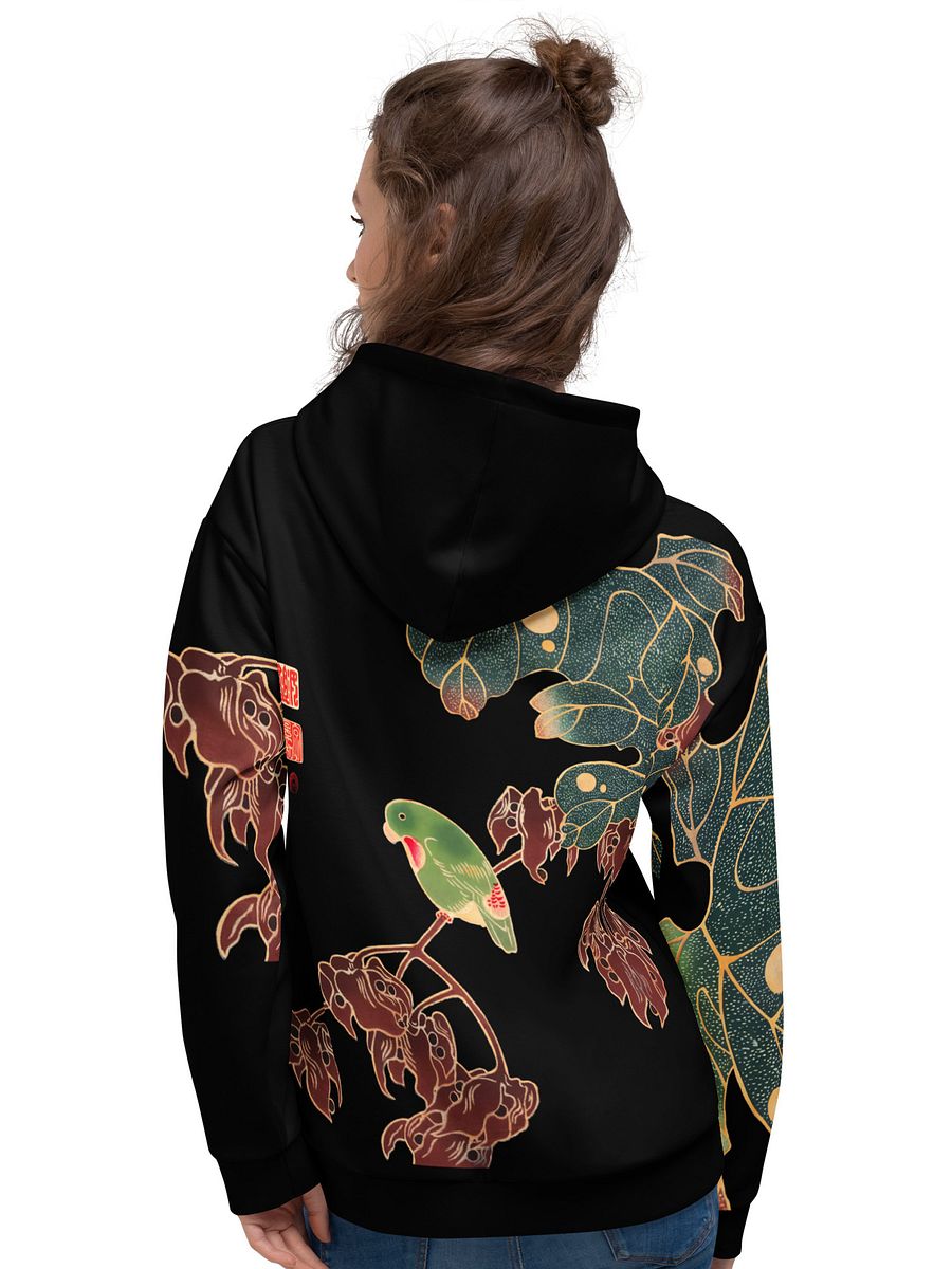 Birds All-Over Print Recycled Unisex Hoodie product image (7)