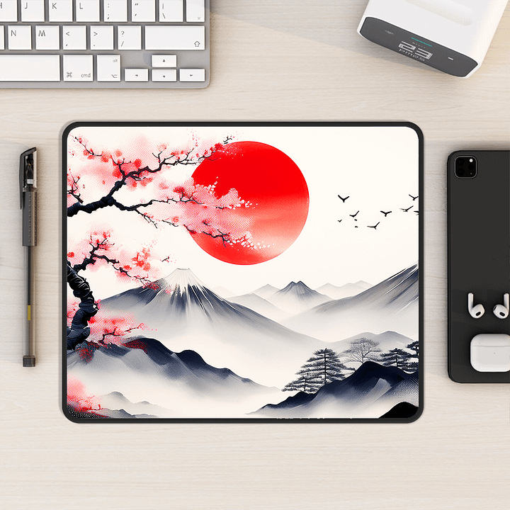 Rising Sun Small Mouse Pad (7 x 9) product image (1)