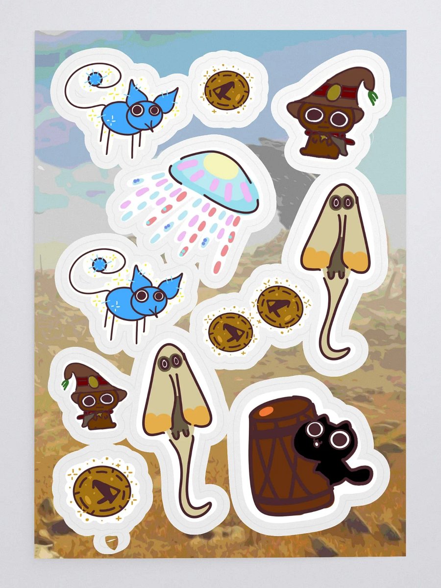 derpy wilds sticker sheet product image (3)