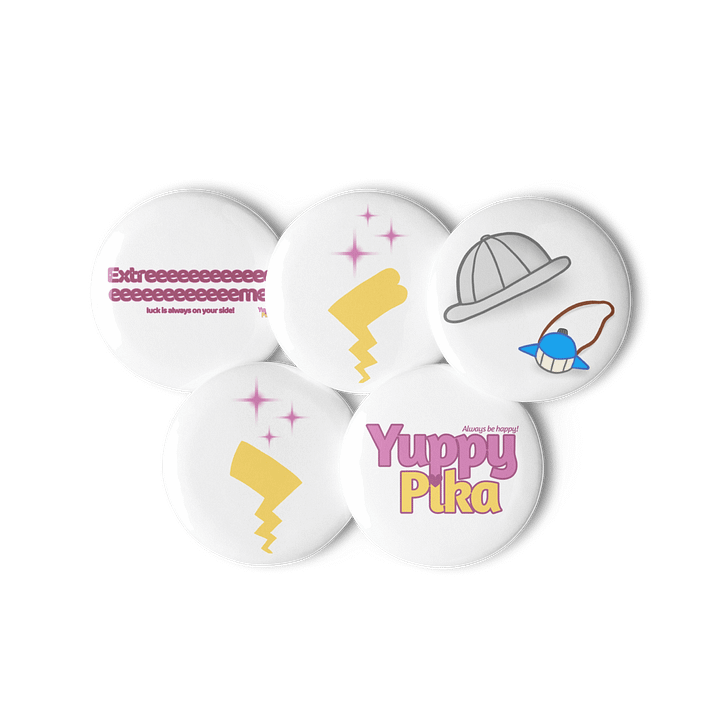 YuppyPika Design Pinback Buttons product image (2)