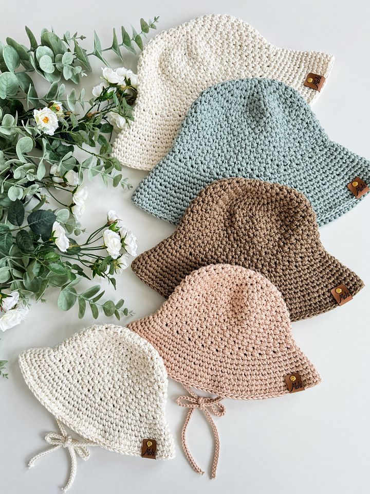 Caribbean Sand Sunhat Crochet Pattern! product image (1)