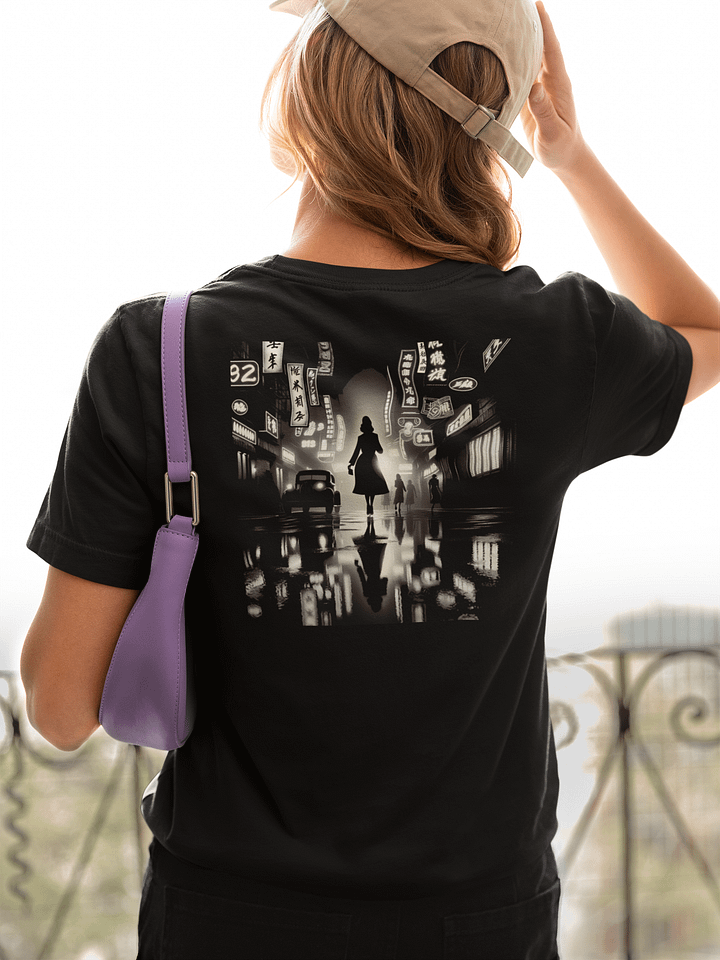 Neon Noir: Shadows of the City (Womens Tee) product image (2)