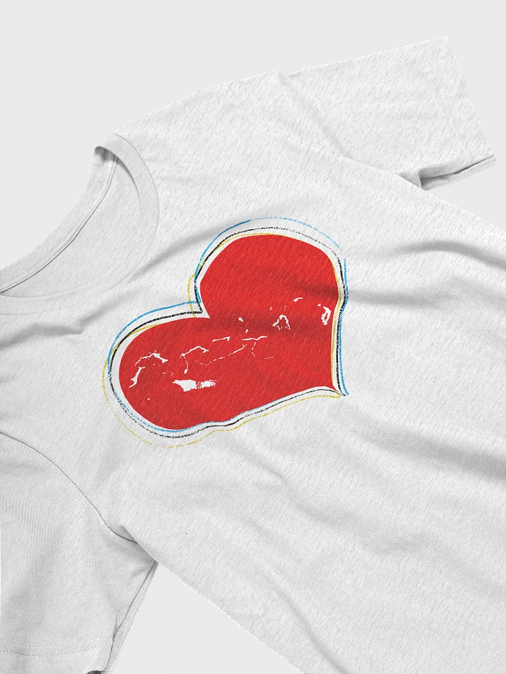 Bahamas Shirt : I Love The Bahamas : Heart Bahamas Map product image (1)