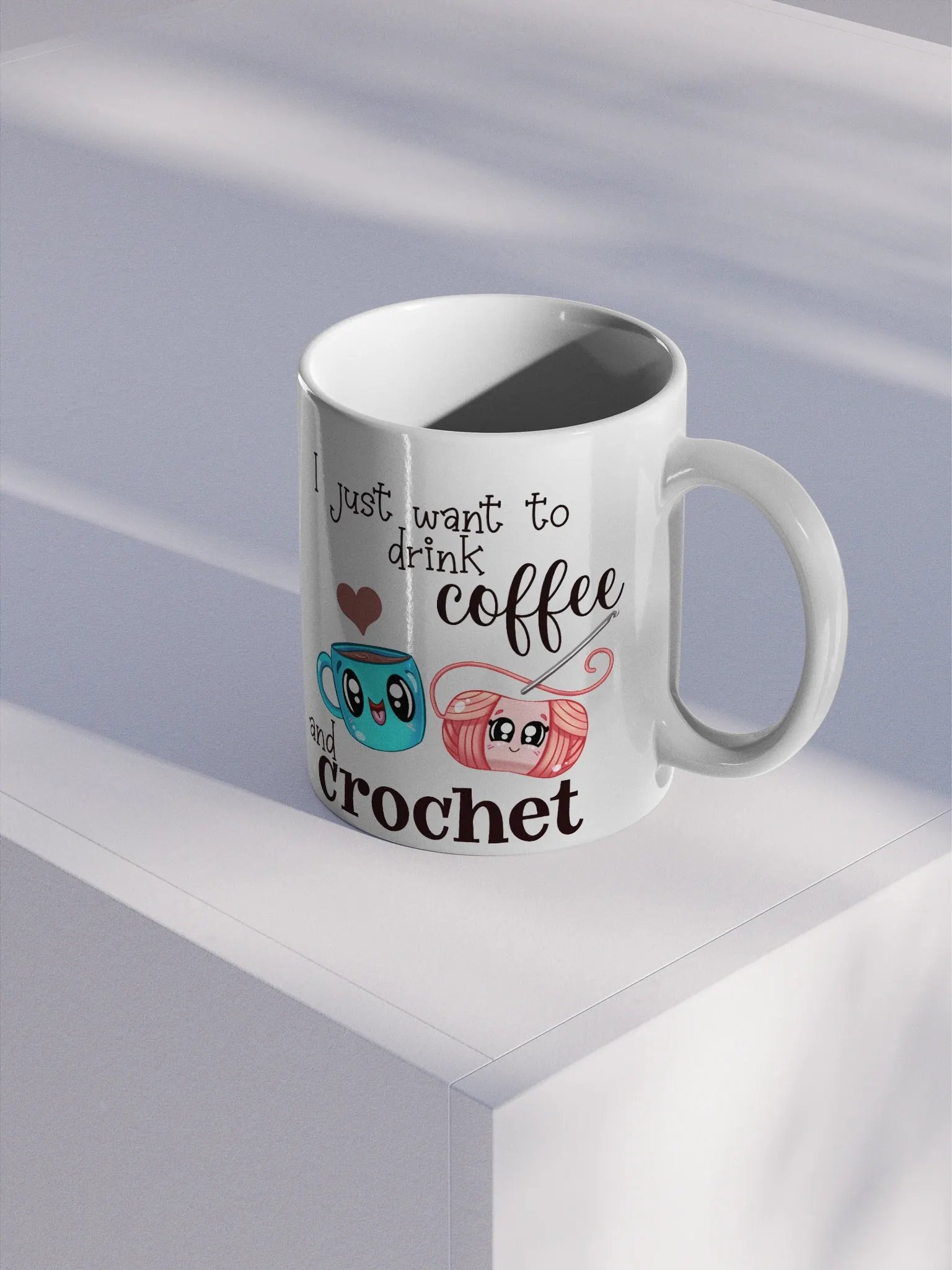 Coffee and Crochet Mug product image (1)