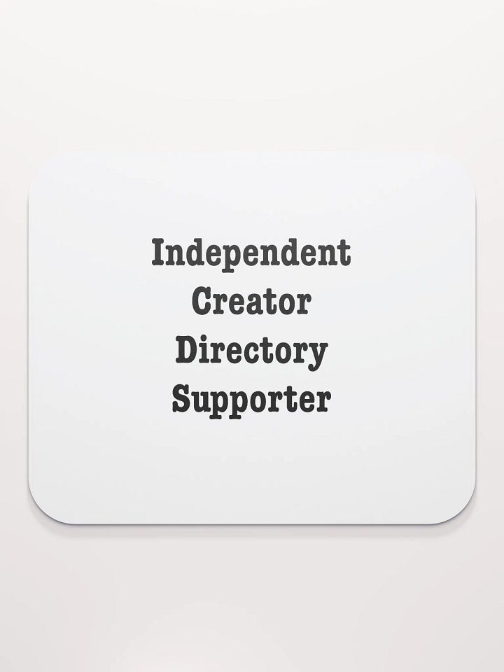 IndieCD Mouse Pad product image (2)