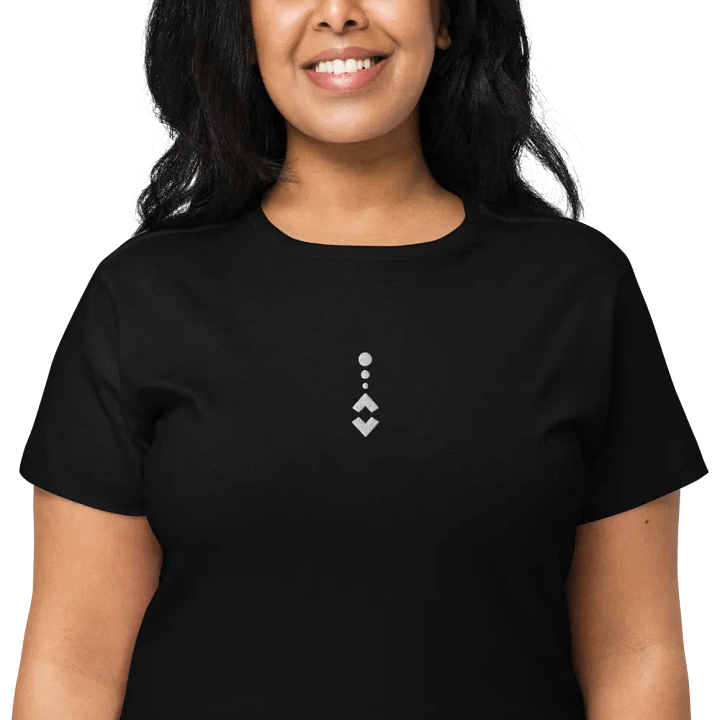 ⚫Hyroe's Shirt Women's High-Waisted Tee (White) product image (2)