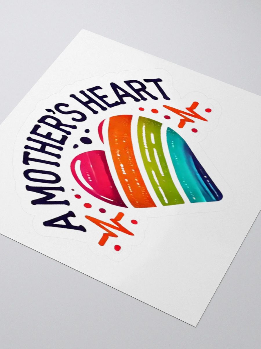 Mother's Heart Kiss Cut Stickers product image (7)